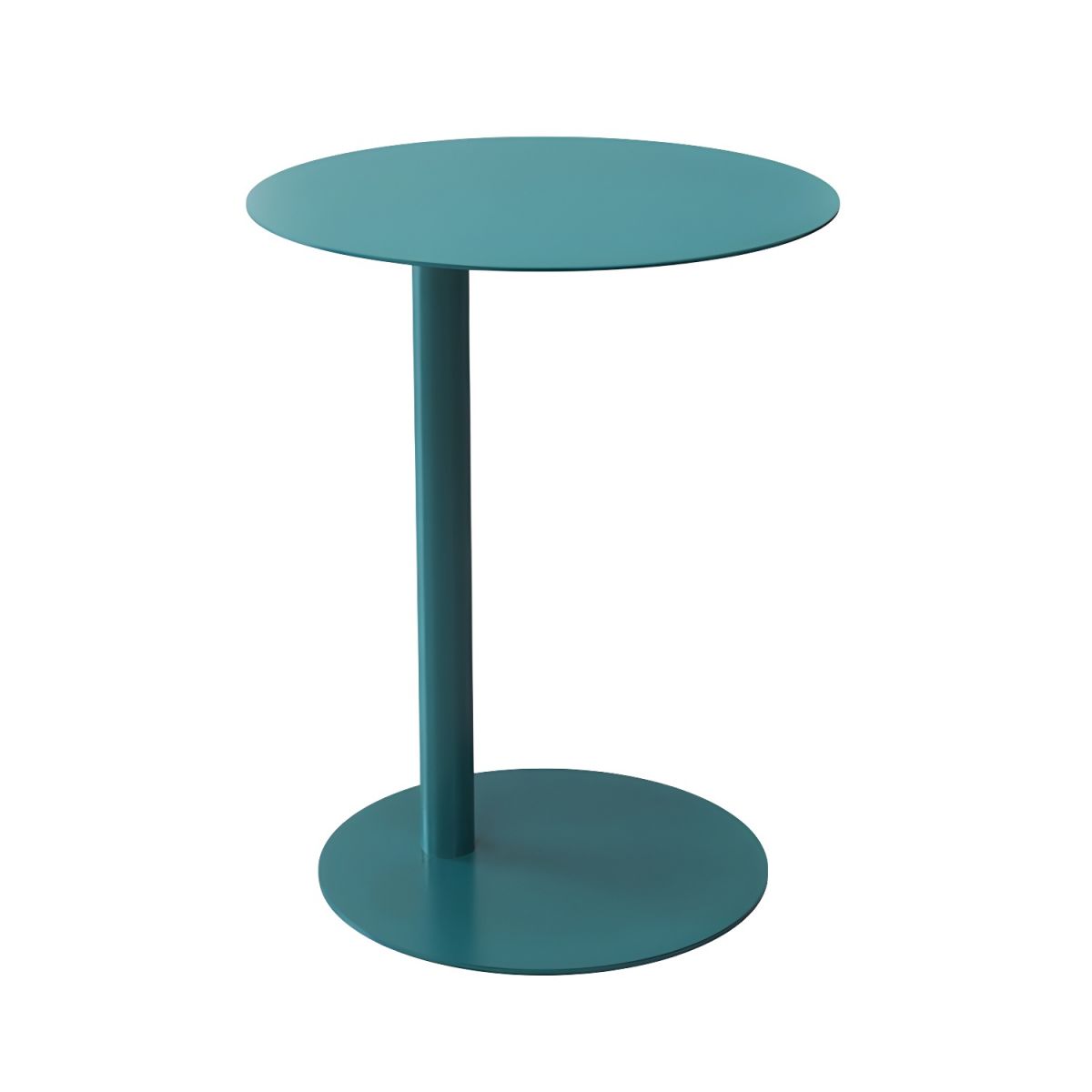 Nordic Round Metal C Table Colorful Scandinavian Side Table