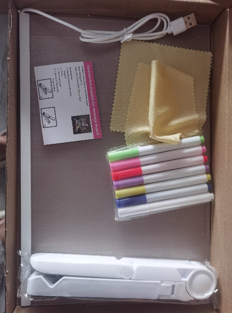 LED Light Drawing Board Pad Creative Sketch Board