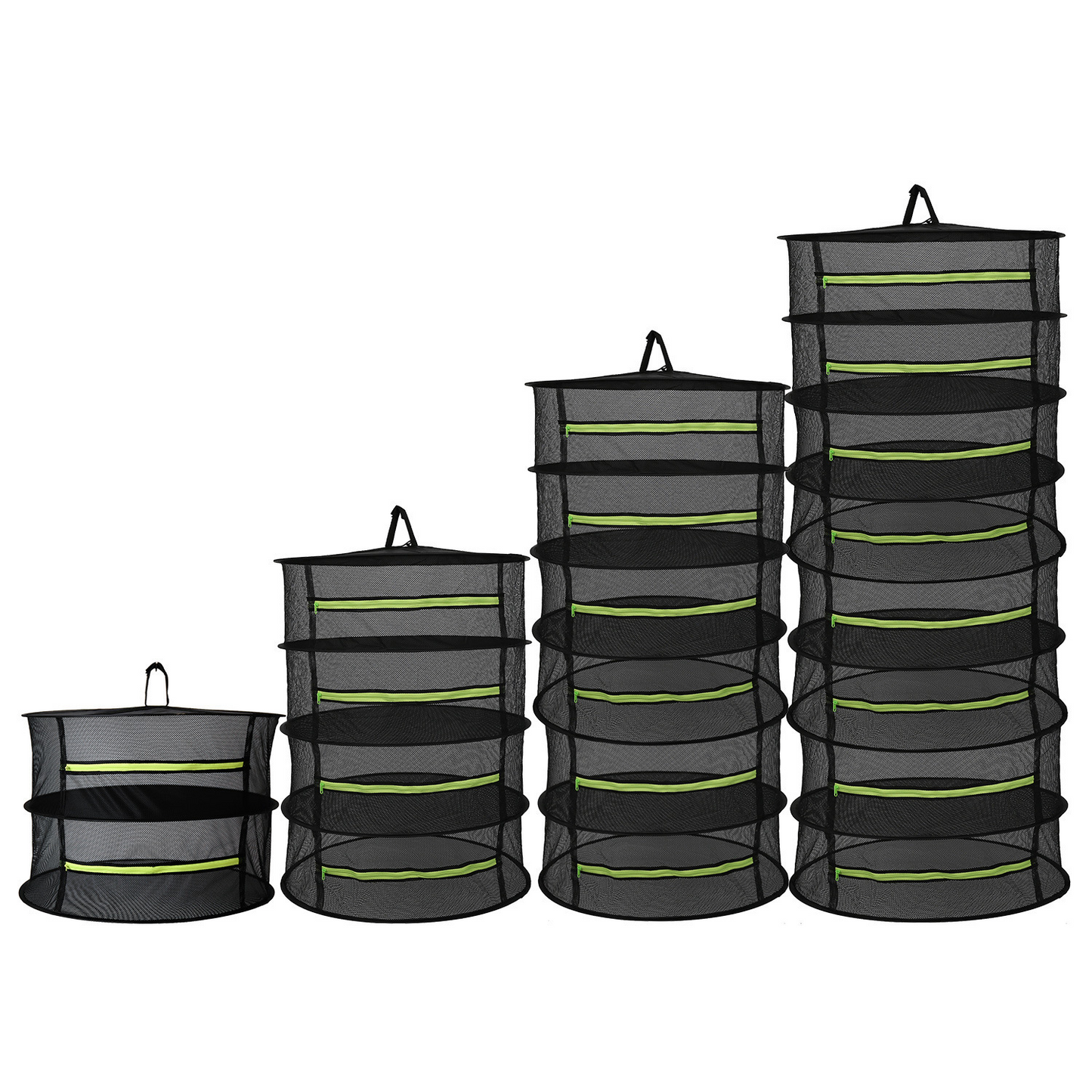 Foldable Drying Rack, Multi-Tier Mesh Design for Efficient Drying