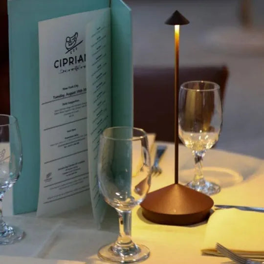 Lampe de table LED sans fil Clarity Glow