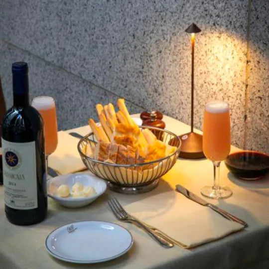 Lampe de table LED sans fil Clarity Glow