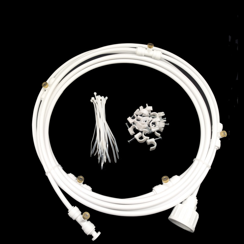 Versatile Sprinkler System, Efficient Watering Hose with Spray Nozzles for Garden Refreshment