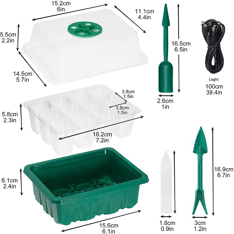 Plant Growth Starter Kit, Complete with Lighting