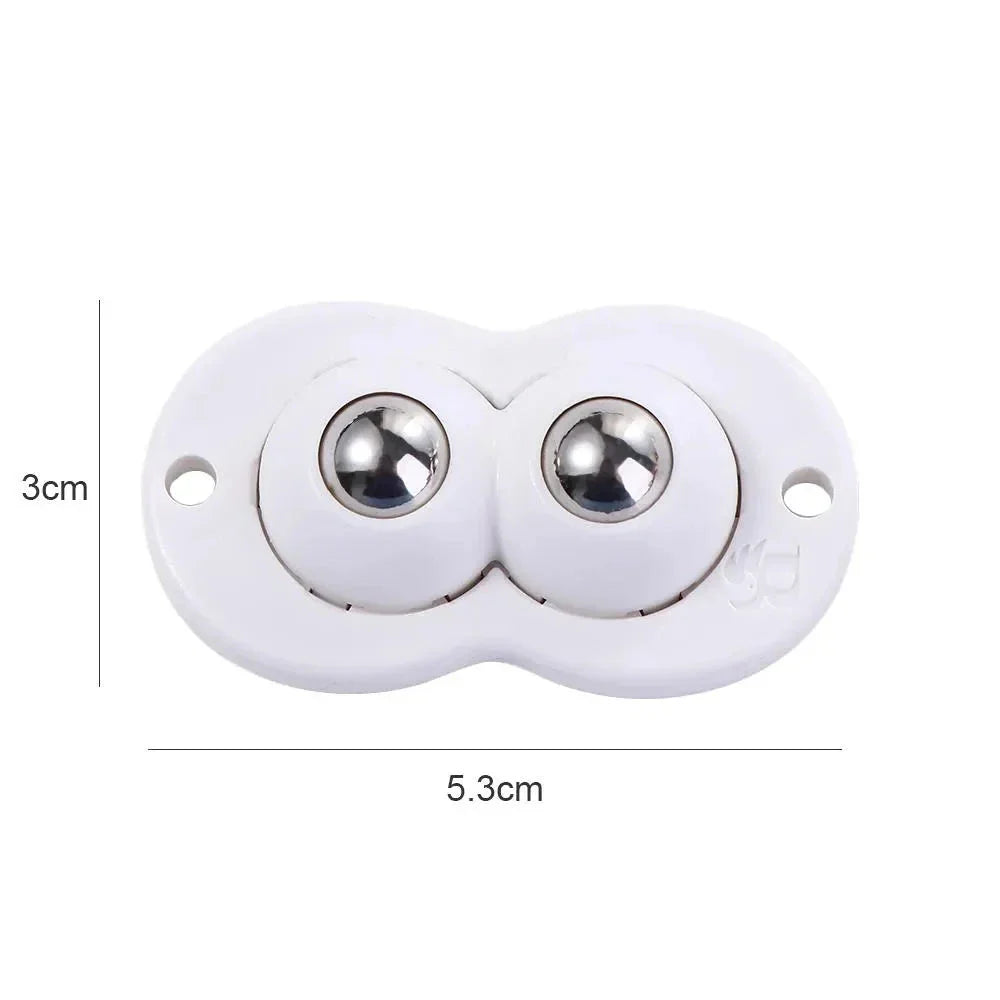 Self-Adhesive Caster Wheel Set, Universal Design