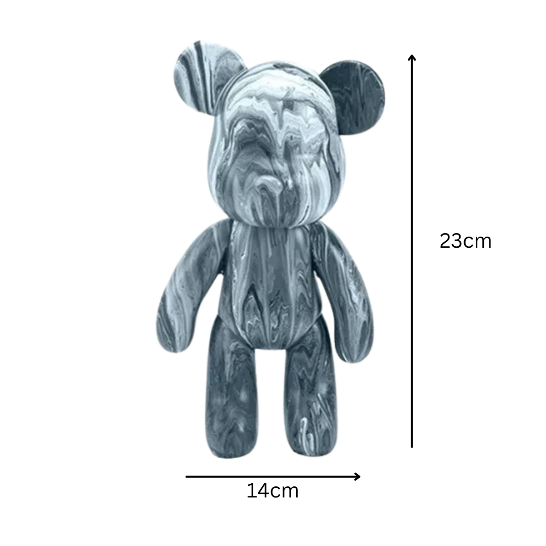 Vibrant Colorful Bear Toy, Playful and Fun