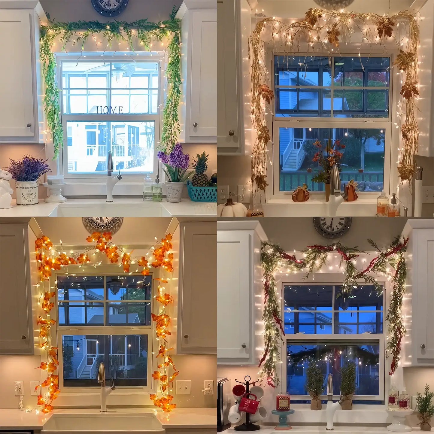 Glimmering Charm Decorative Garland Enchanted Glow