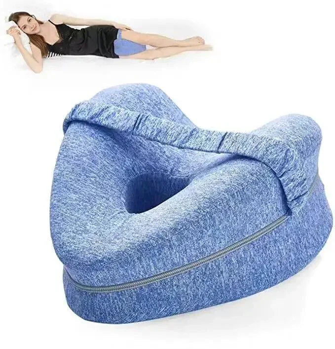 Ergonomic Knee Pillow, Memory Foam Comfort
