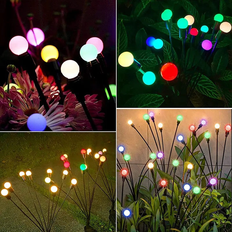 Illuminated Outdoor Lighting, Solar-Powered