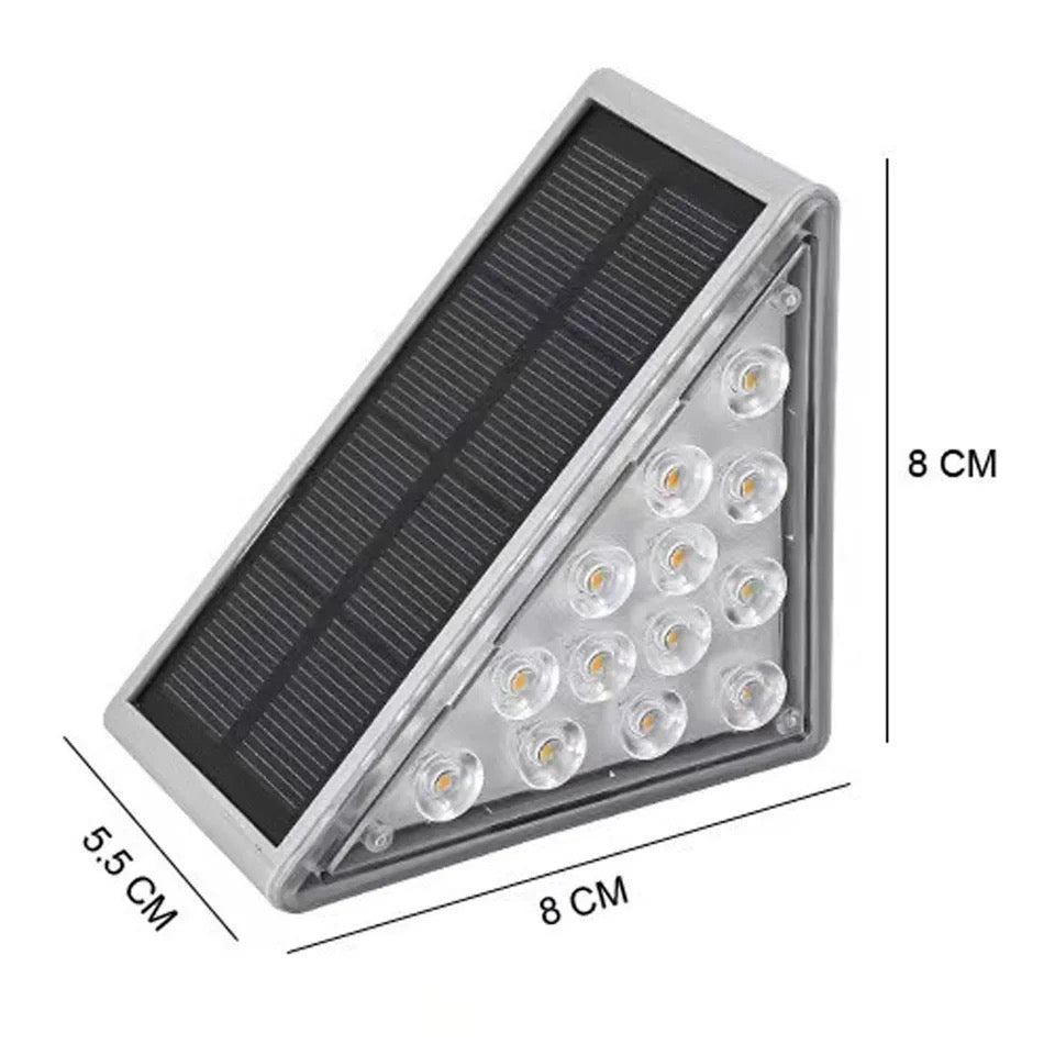 Illuminated Step Lighting, Solar-Powered