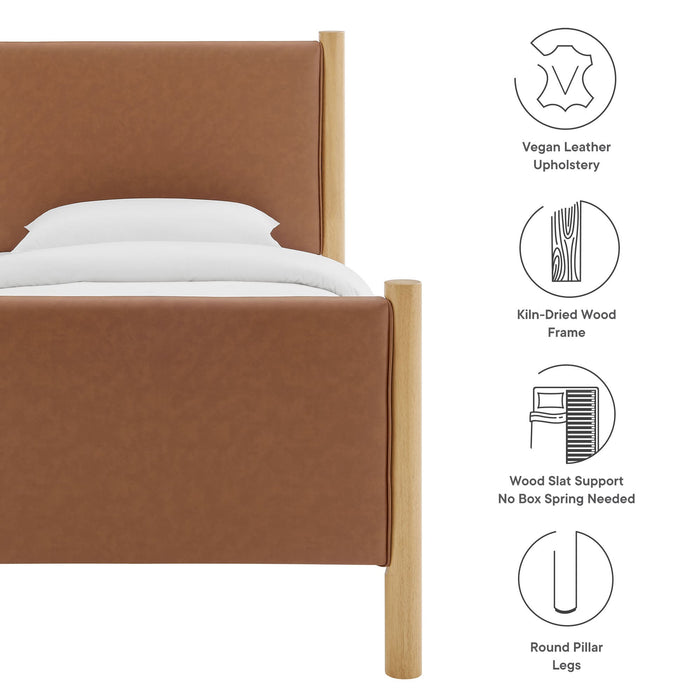 Maven Upholstered Platform Bed