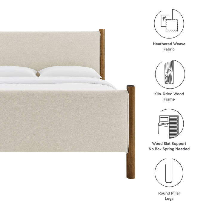 Maven Upholstered Platform Bed