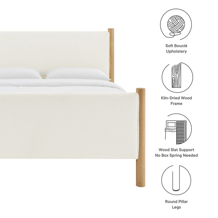 Maven Upholstered Platform Bed