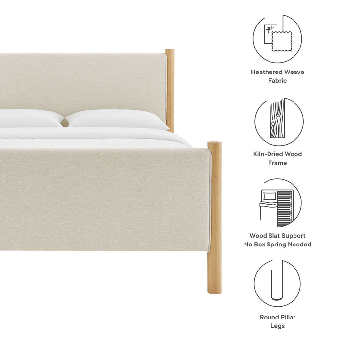 Maven Upholstered Platform Bed