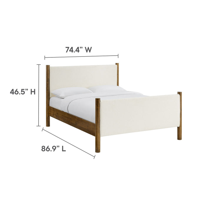 Maven Upholstered Platform Bed