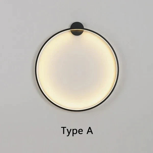 Round Wall Light Minimalist & Soft Glow