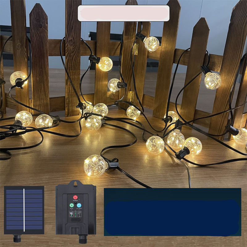 Ambiant Solar Bulb String Lights, Decorative Illumination