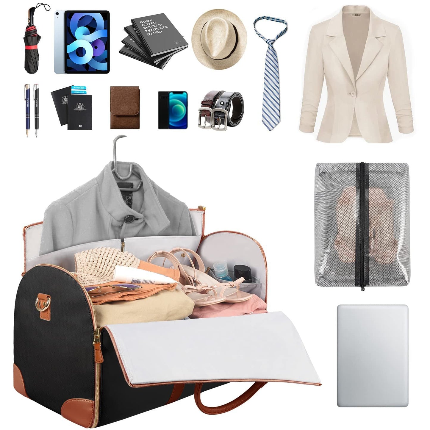 Spacious Travel Bag, Versatile Design