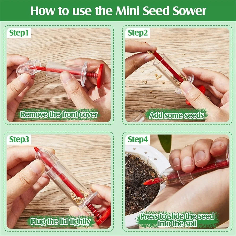 Precise Seed Spreader, Even Sowing Tool