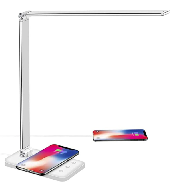 Modern Adjustable Desk Lamp, LED with Charging Capability