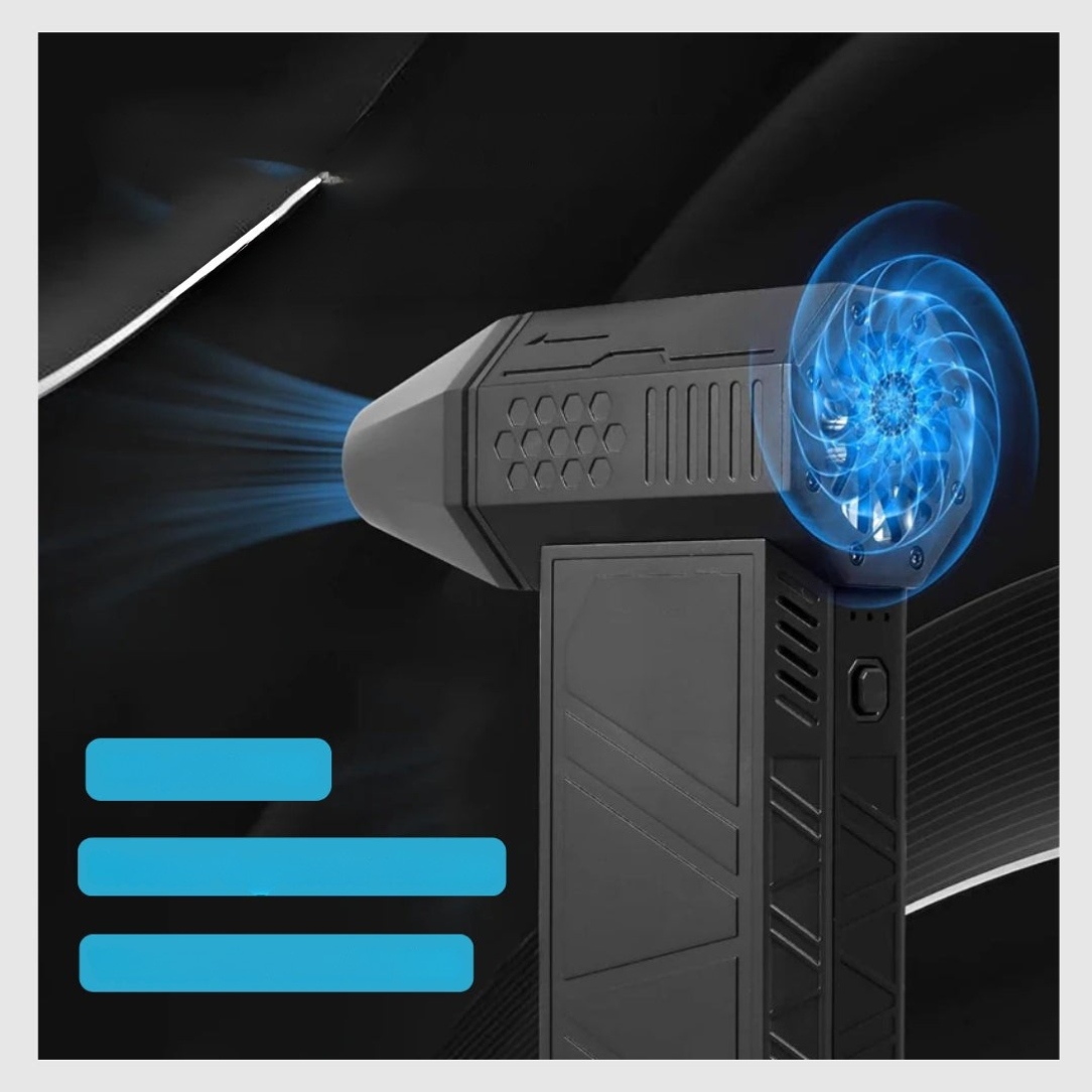 Compact High Power Snow Remover Airflow