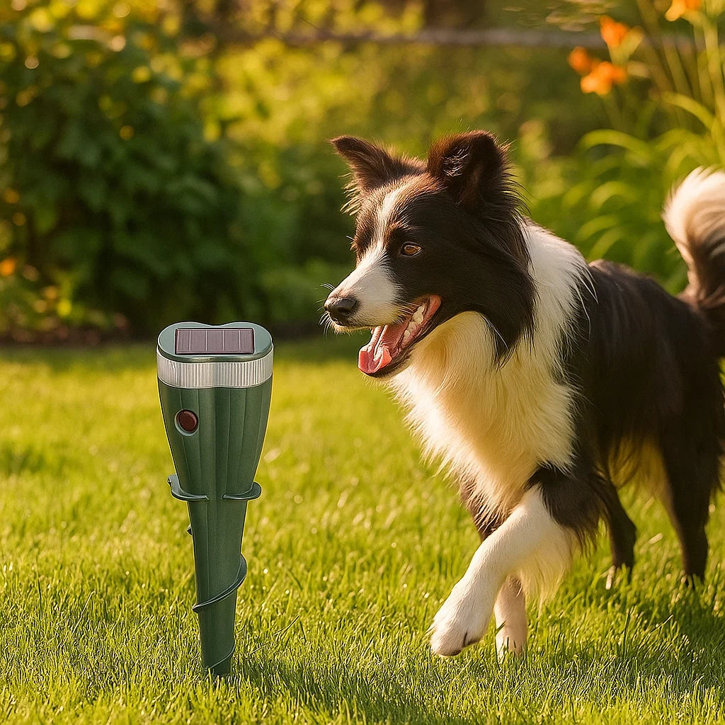 Solar Powered Ultrasonic Pest Deterrent, Effective