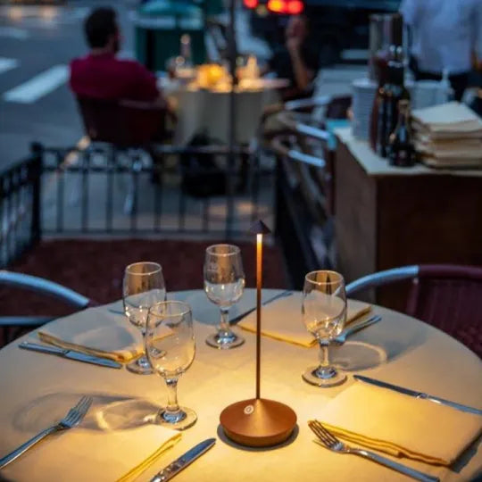 Lampe de table LED sans fil Clarity Glow