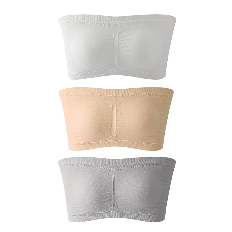 Wireless Strapless Bra  Stretch Fit