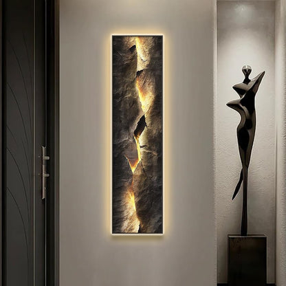 Modern Abstract LED Wall Art USB Backlit Home Decor