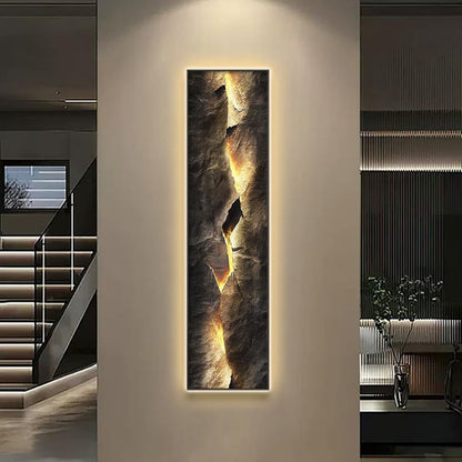 Modern Abstract LED Wall Art USB Backlit Home Decor