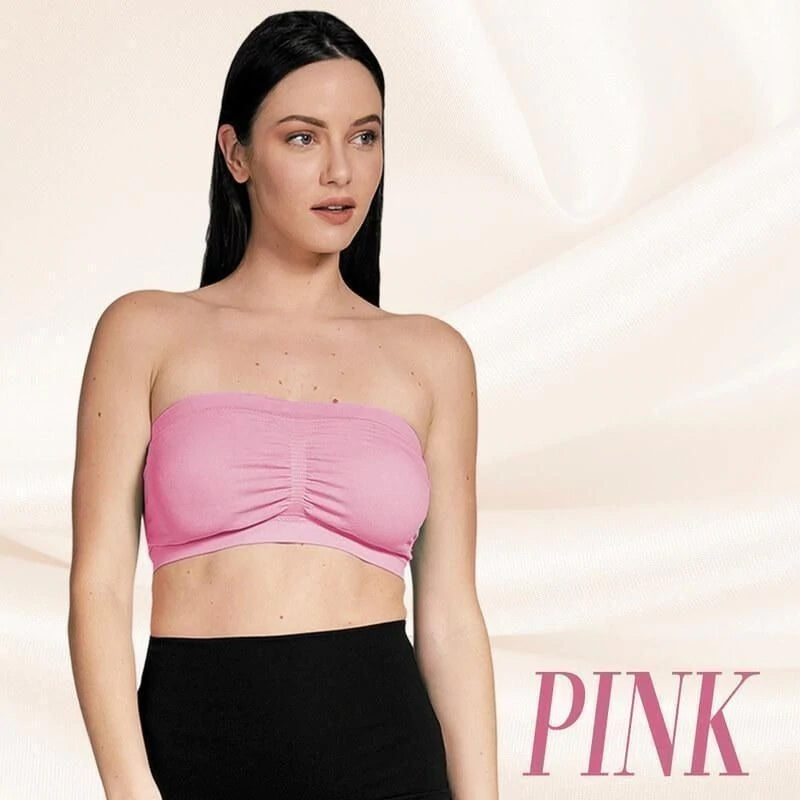 Wireless Strapless Bra  Stretch Fit