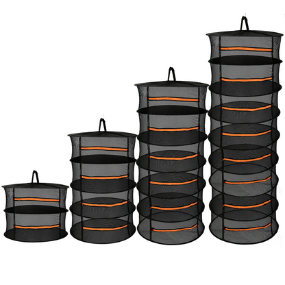 Foldable Drying Rack, Multi-Tier Mesh Design for Efficient Drying