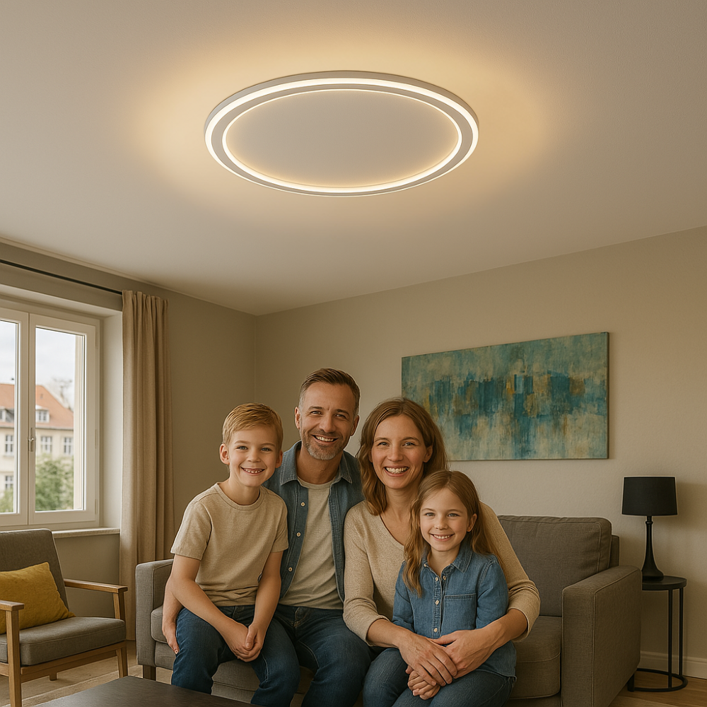 Modern Ceiling Light, Scandinavian Dimmable LED Minimalist