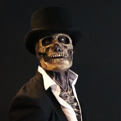 Creepy Skeleton Action Figure, Terrifying