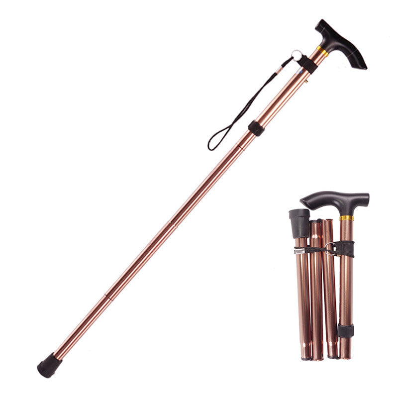Compact Folding Walking Stick, User-Friendly