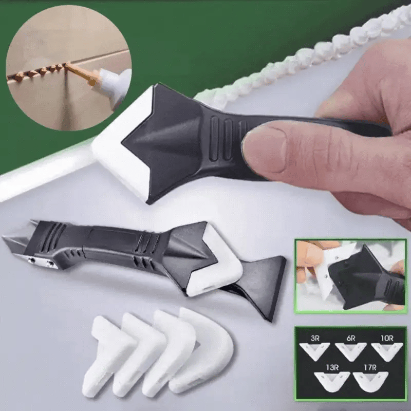 3-in-1 Silicone Finishing Tool For Home Use