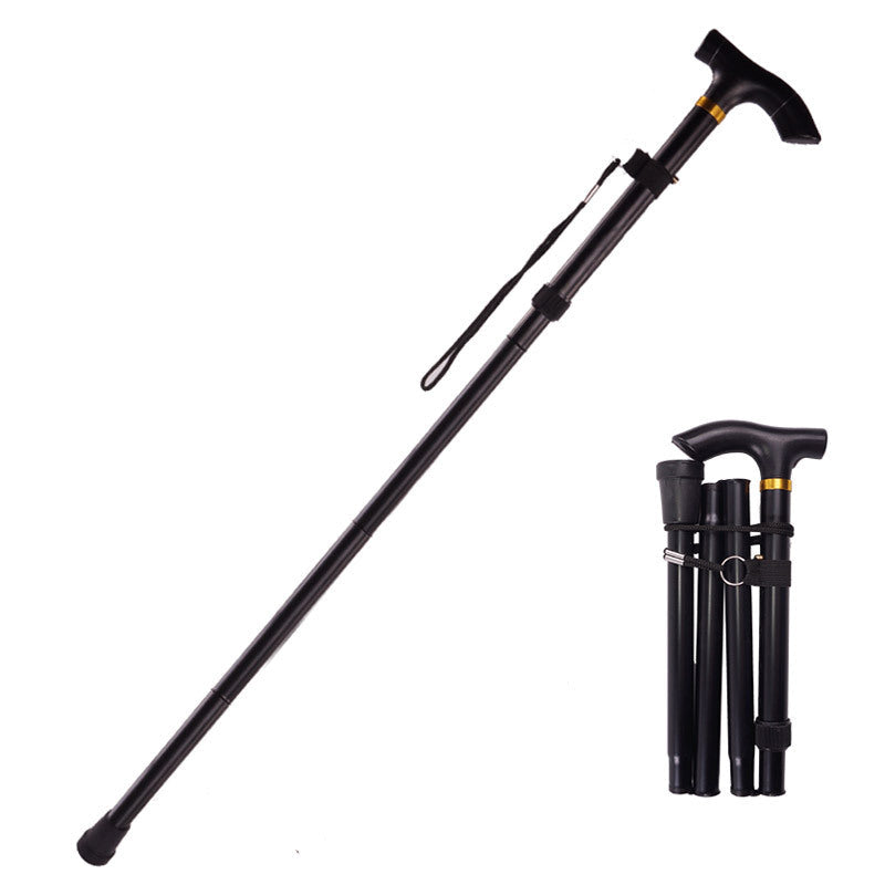 Compact Folding Walking Stick, User-Friendly