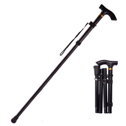 Compact Folding Walking Stick, User-Friendly