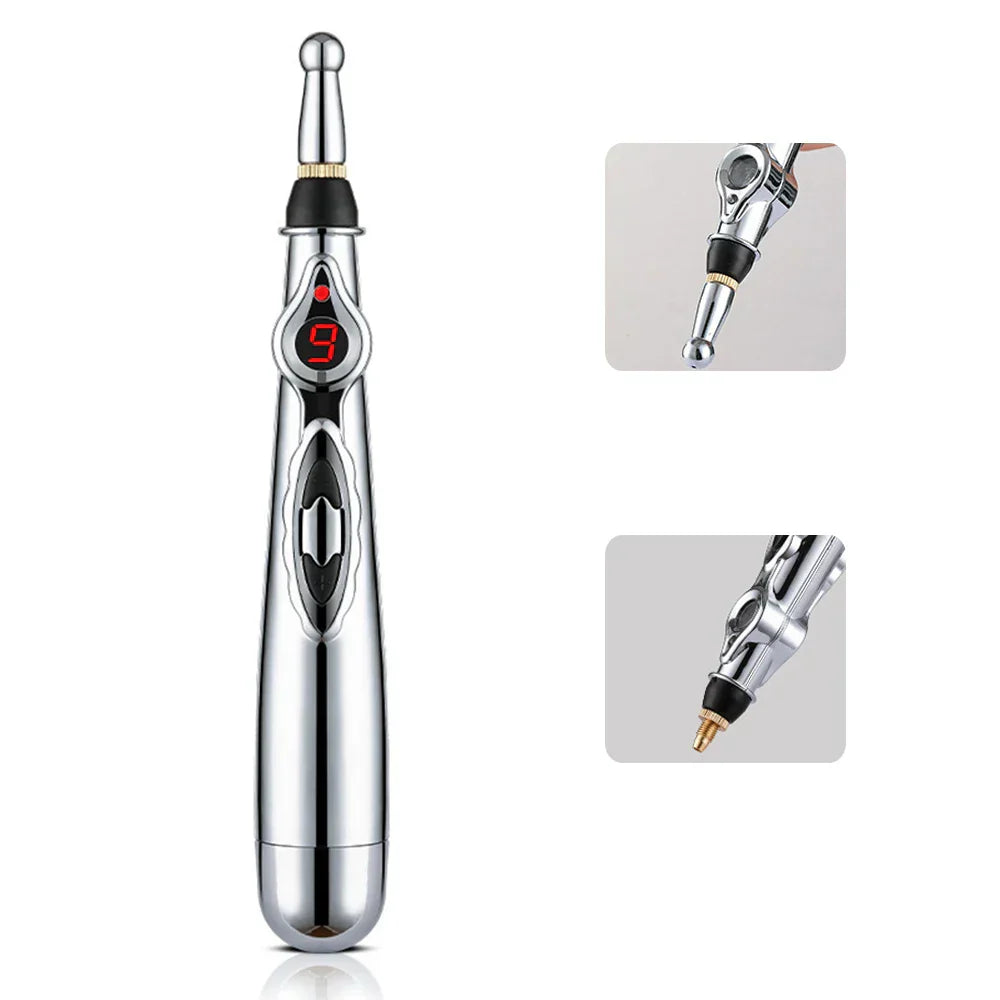 Electronic acupuncture device, meridian massage tool