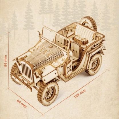 Intricate Wooden Mechanical Model Kit, Engaging Design