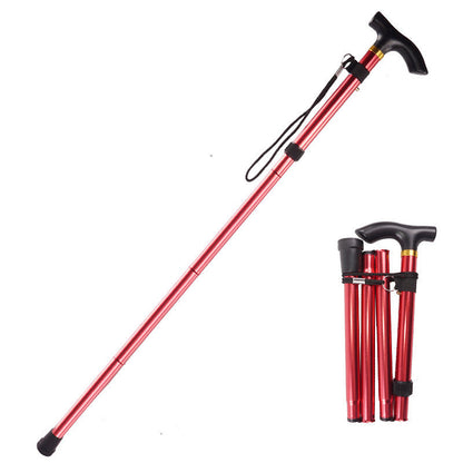 Compact Folding Walking Stick, User-Friendly