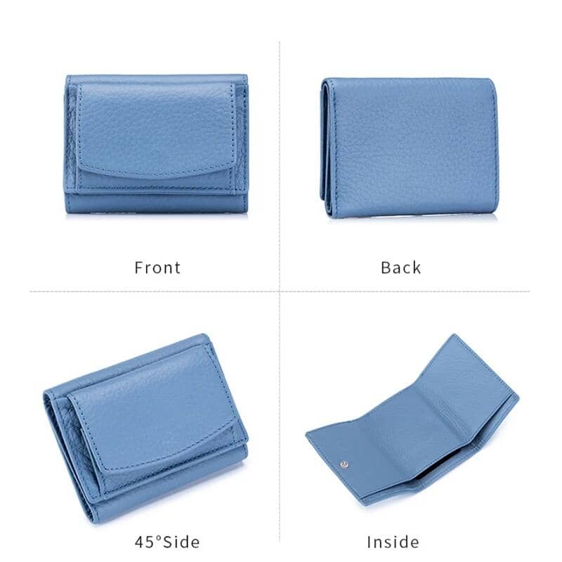 Blocking Soft PU Wallet Mini Coin Purse