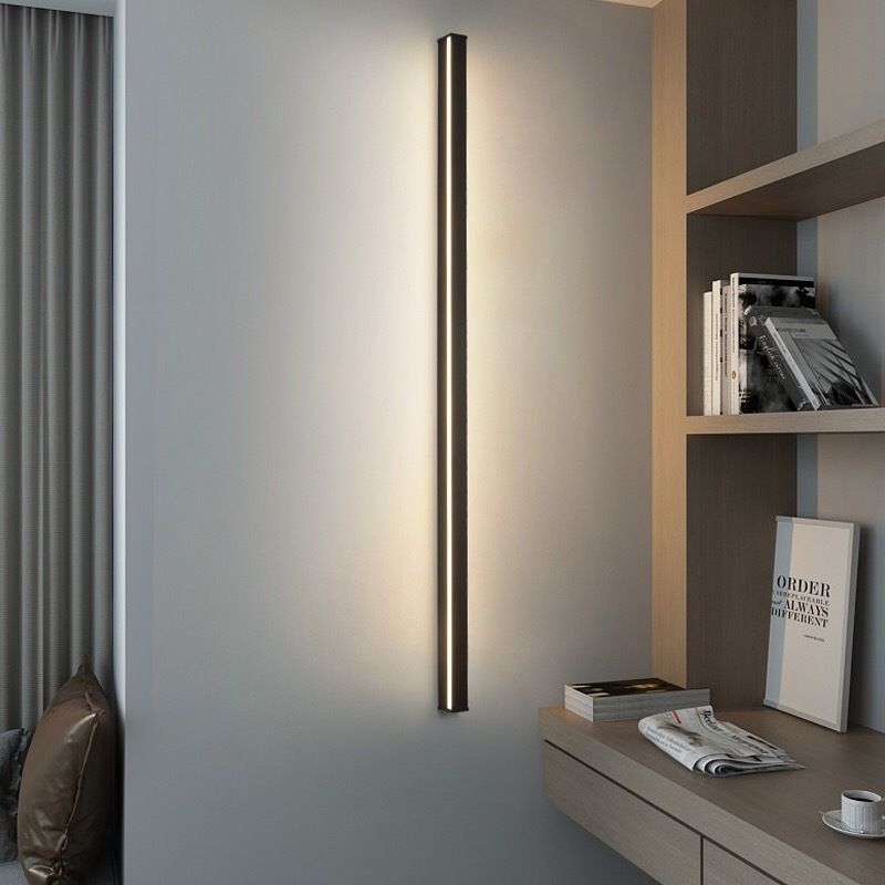 MINIMALIST LINEAR LED WALL LIGHT | ATMOSPHERIC ILLUMINATION