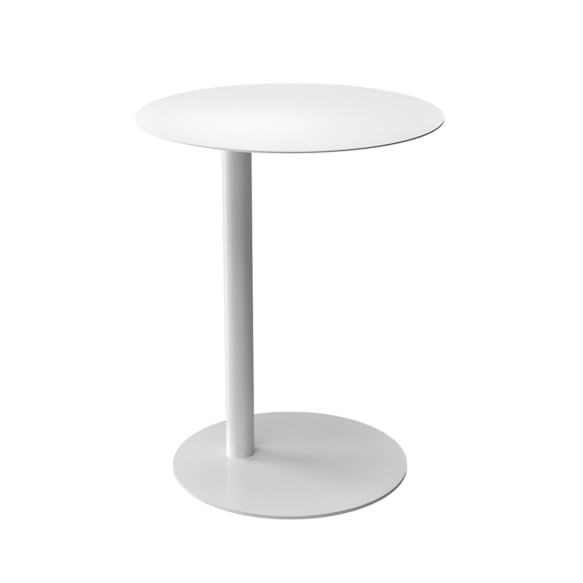 Nordic Round Metal C Table  Colorful Scandinavian Side Table