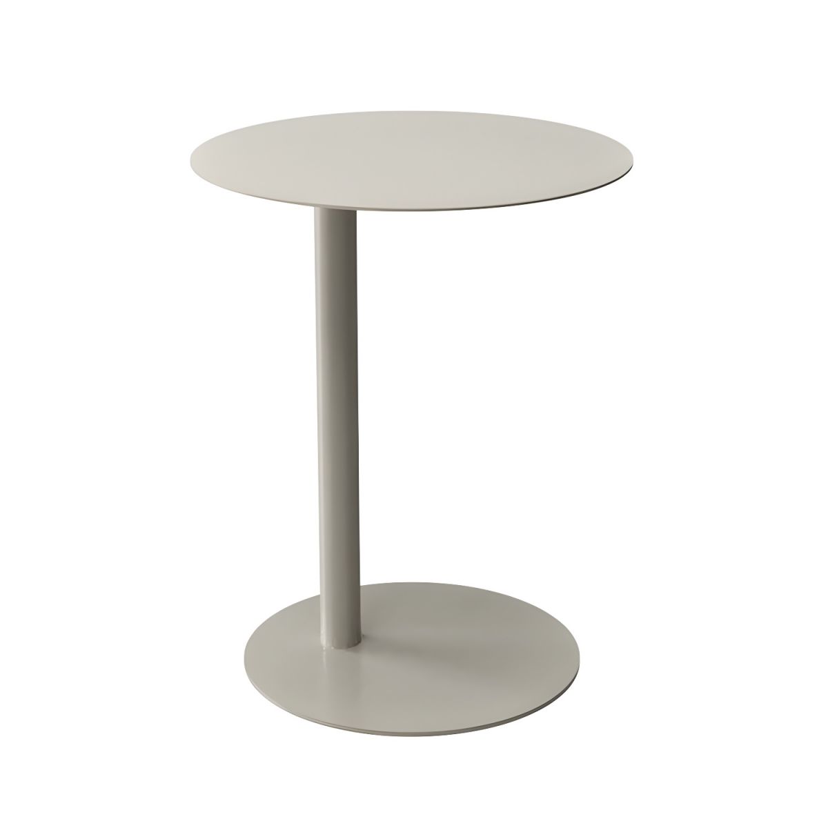 Nordic Round Metal C Table  Colorful Scandinavian Side Table