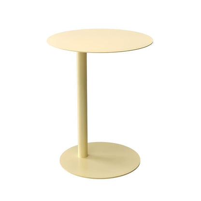 Nordic Round Metal C Table  Colorful Scandinavian Side Table