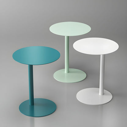 Nordic Round Metal C Table  Colorful Scandinavian Side Table