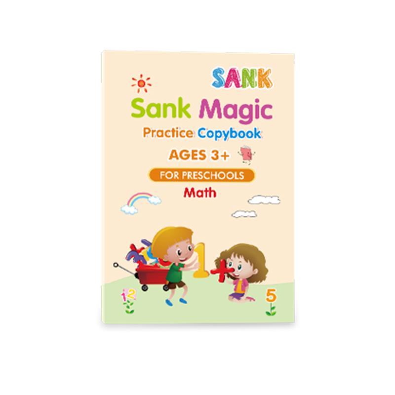 Reusable Handwriting Practice Copybook Magic Pen Set
