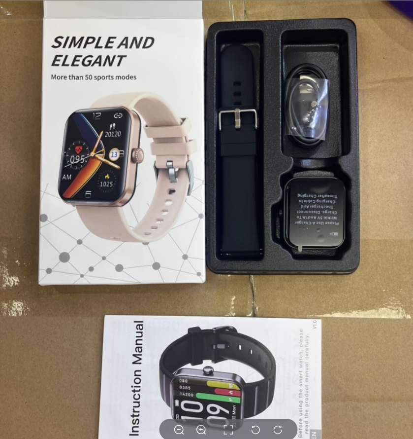 Health Monitor Watch | Heart Rate, Glucose & Vital Signs Tracker