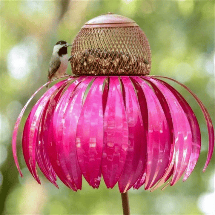 Decorative Bird Feeder | Floral Design