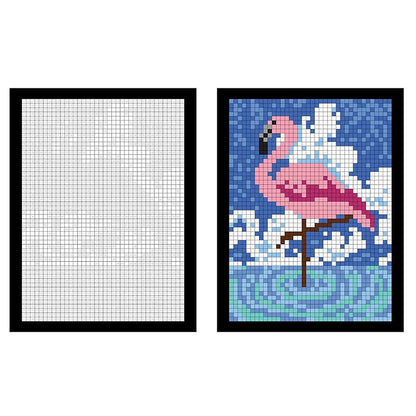 Colour By Numbers Mosaic Book Set 100-Page Artistic Activity